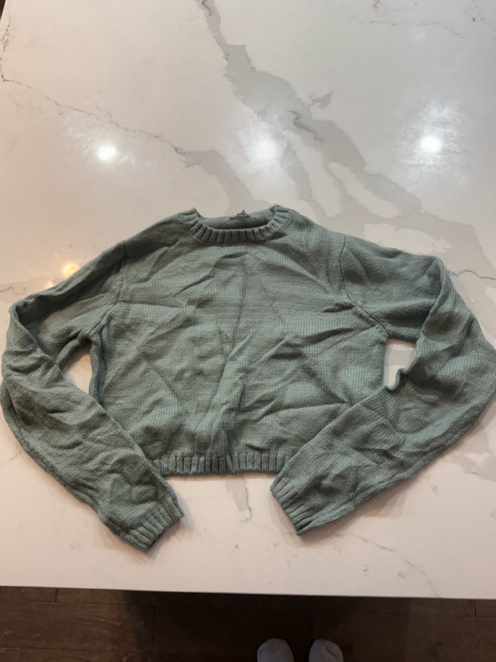 Garage Sage Green Crewneck